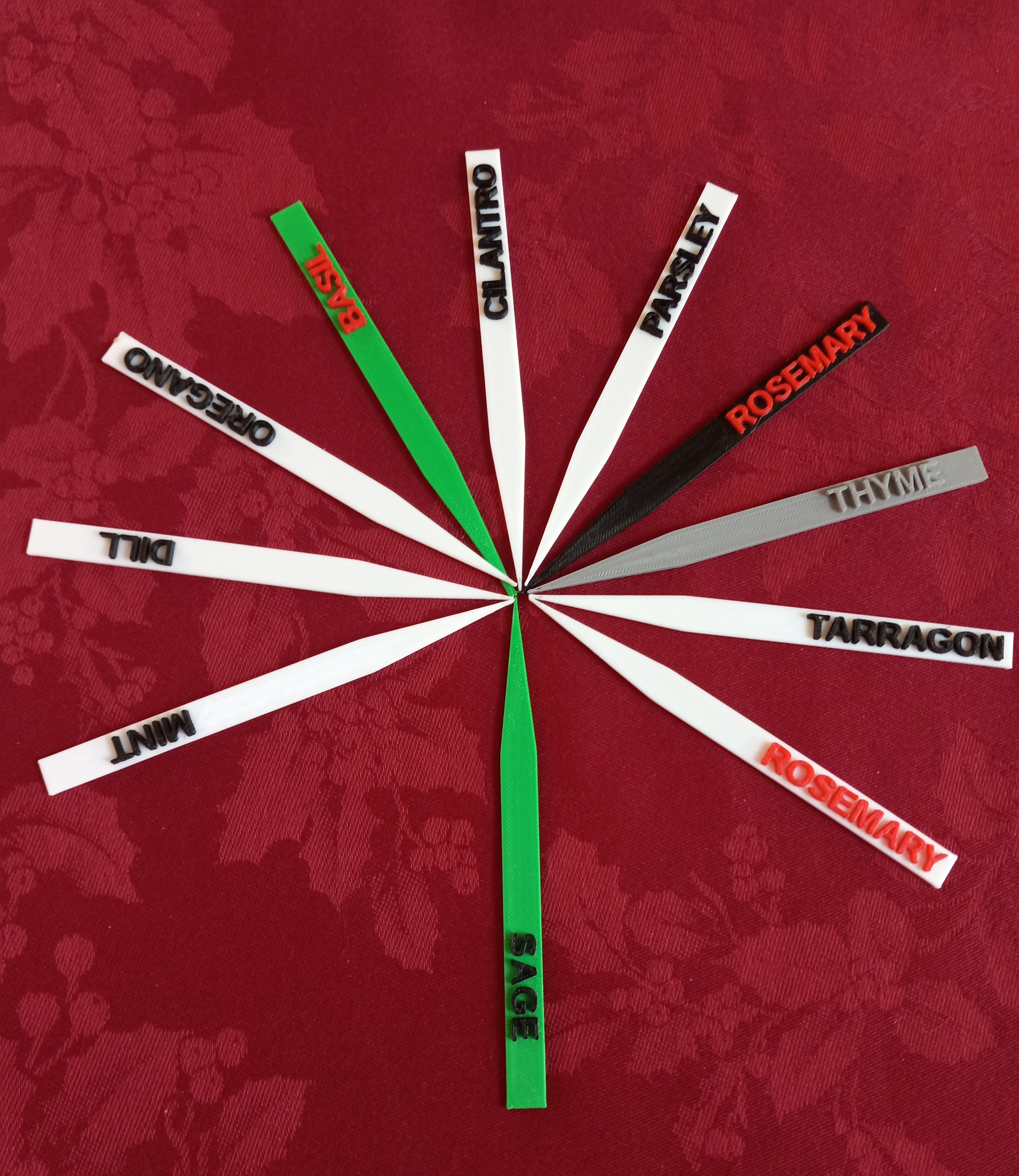 Herb Planter sticks