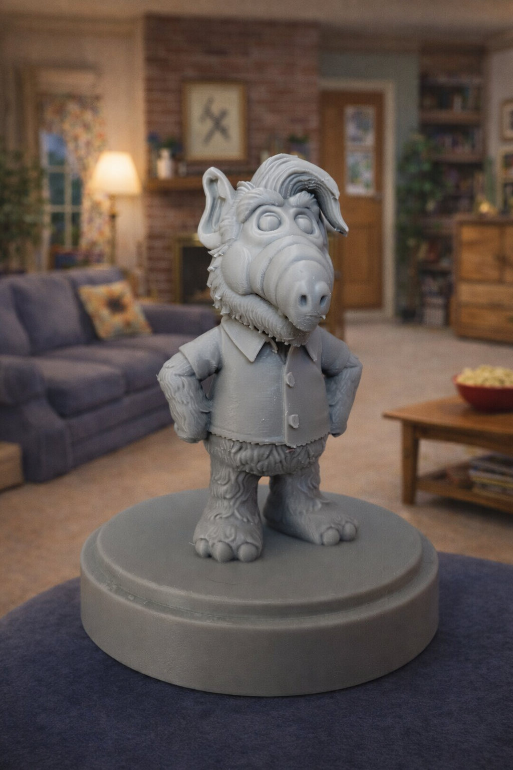 Miniatura 2 do modelo 3D ALF - the Alien