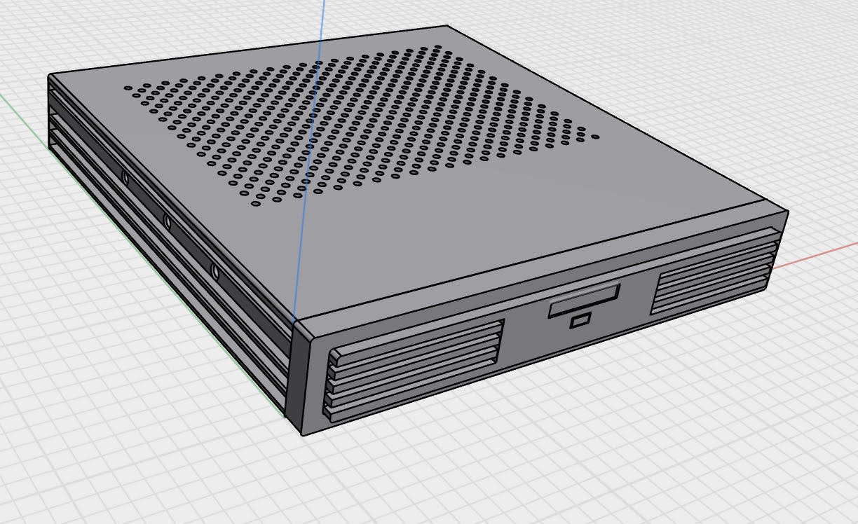 Pioneer GM-4 amplifier Lonesome Carboy 3D model