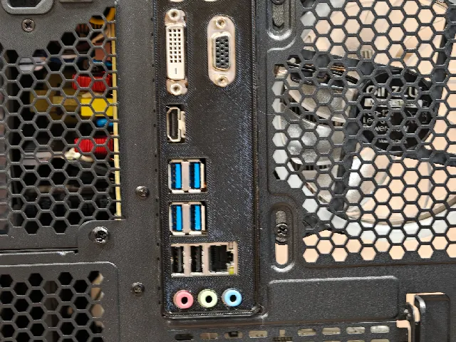 GIGABYTE GA-A320M-S2H and S2H V2 IO Shield remix