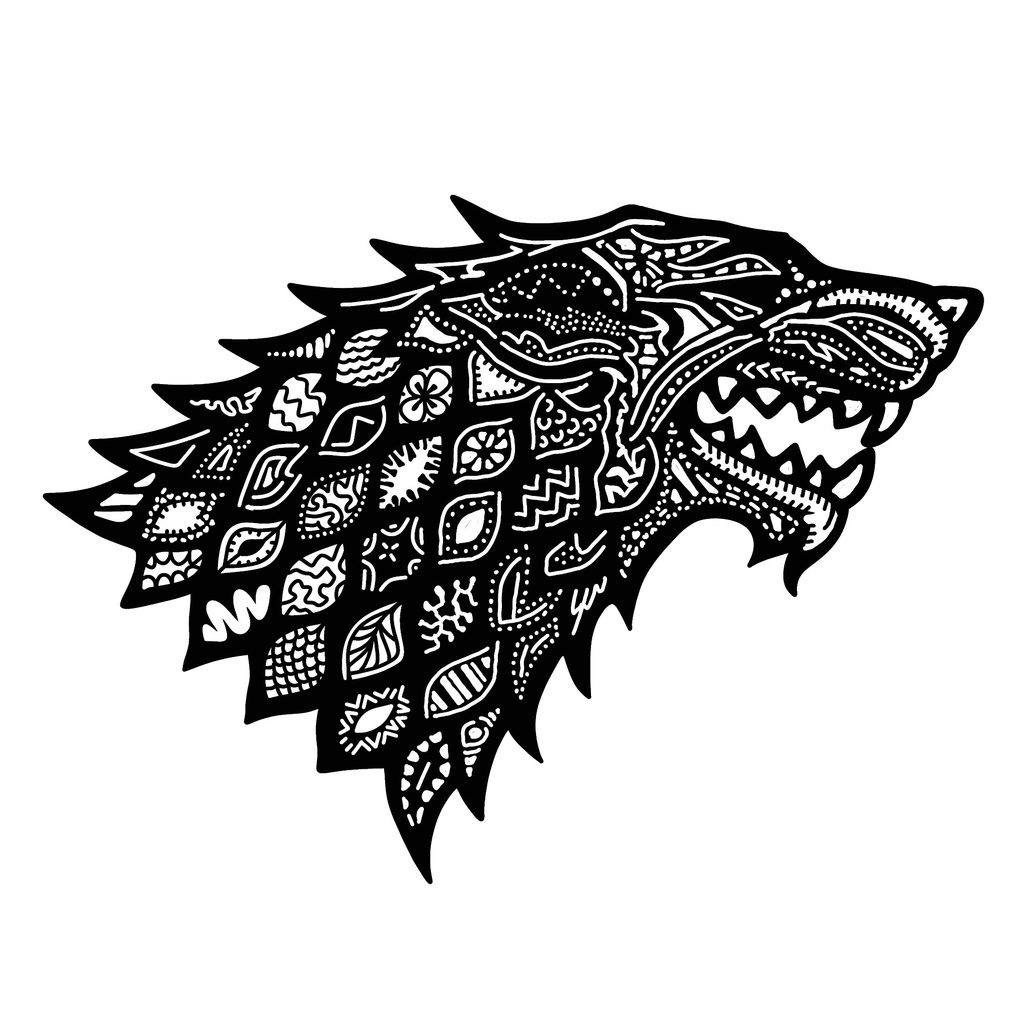 The Stark family crest