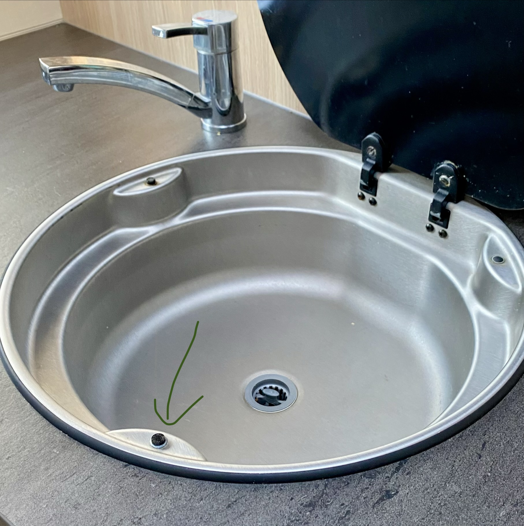 Covers for Thetford camper van sink (TPU) 3D model