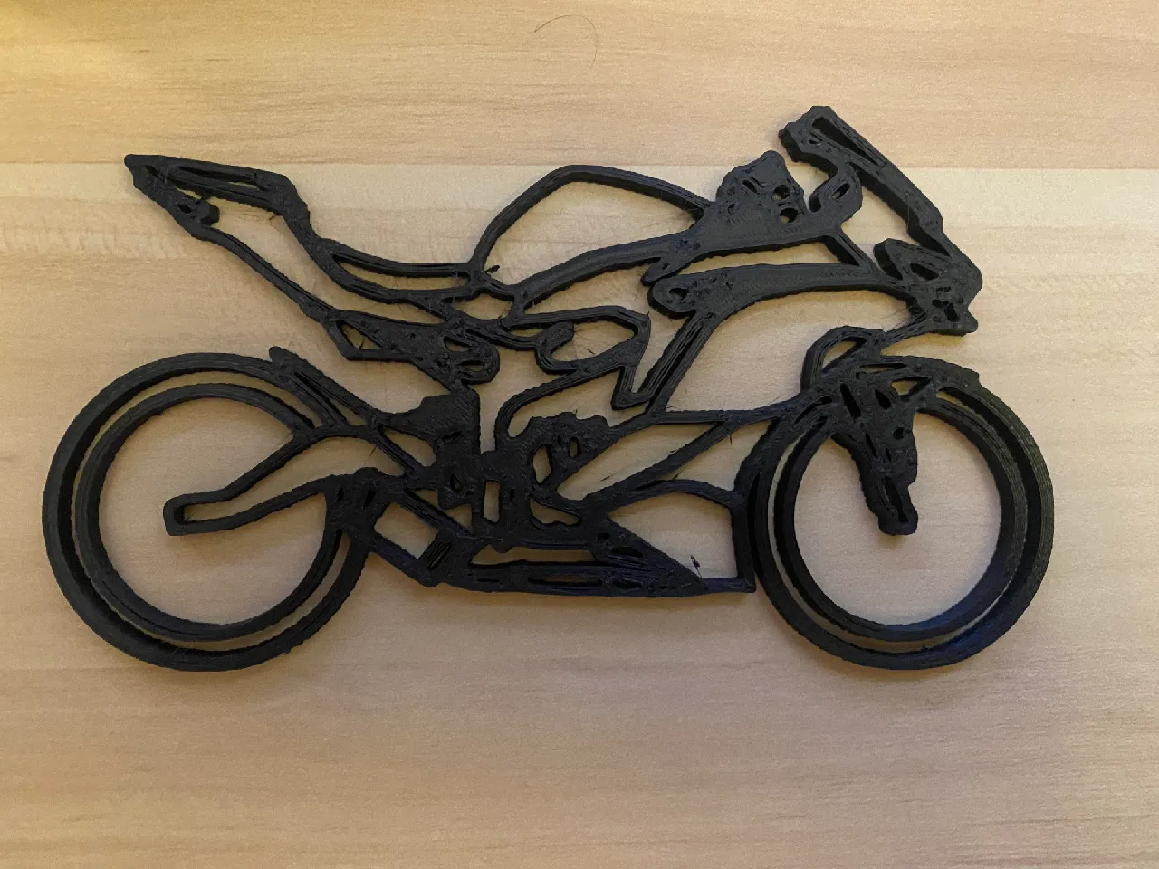 Kawasaki ZX4RR Wall Art/Silhouette by Bobby15 | Download