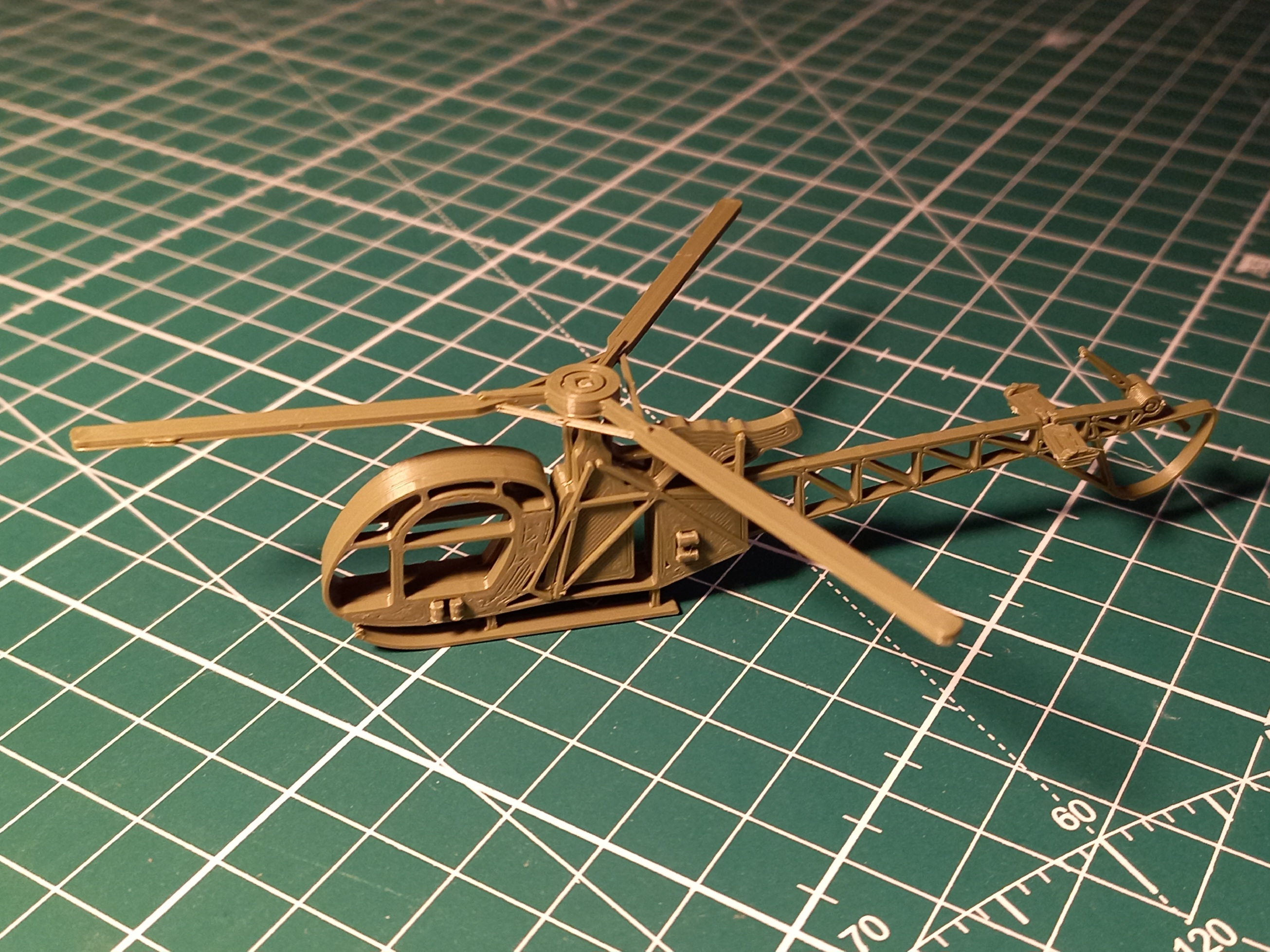 Aérospatiale Alouette II Kit Card