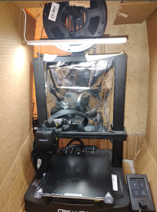 New LightBar holder Ender3v3 no support