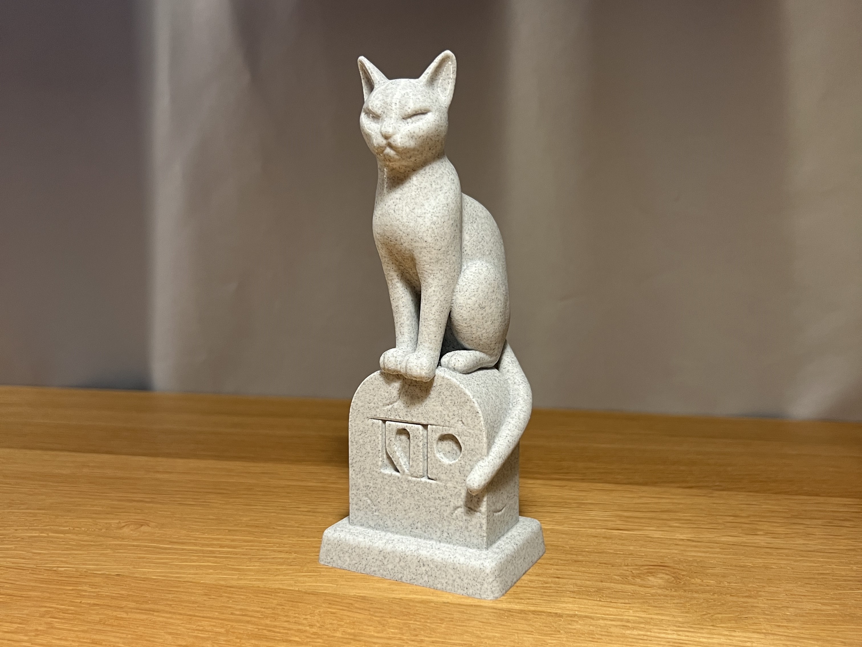 Cat on Grave 2