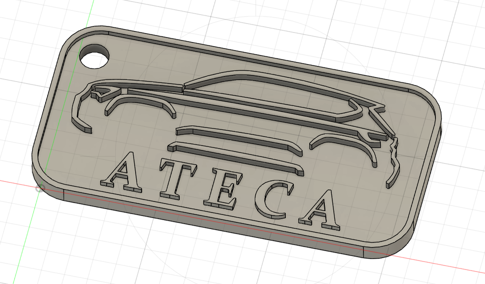 Keychain Seat Ateca