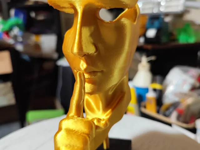 surreal face sculpture upgrade