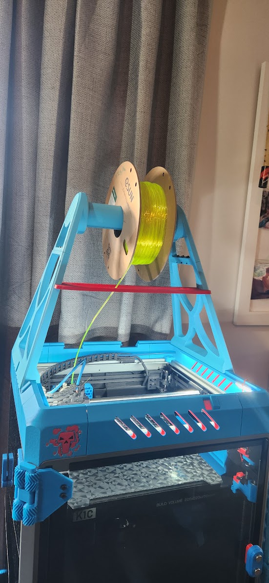 K1C & K1 - Dual Spool over head mount (For TPU and Manual Colour changes) — miniatura 14