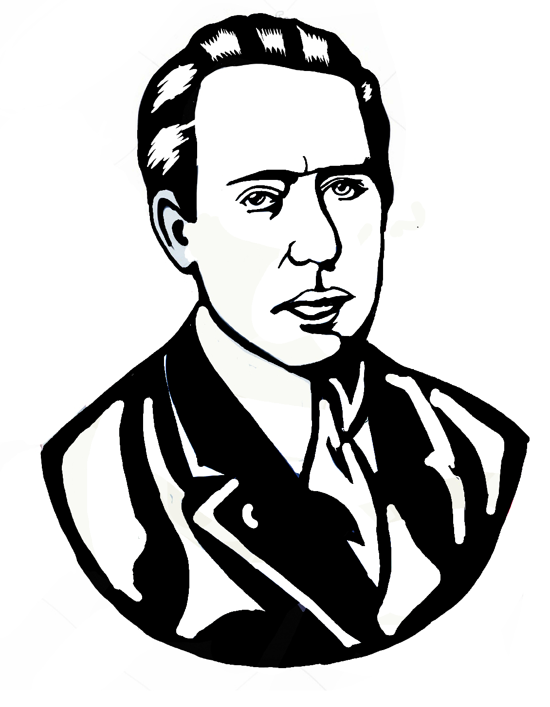 Niels Bohr Stencil