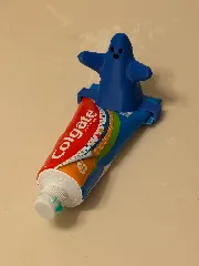 Ghostly Toothpaste Tube Compress