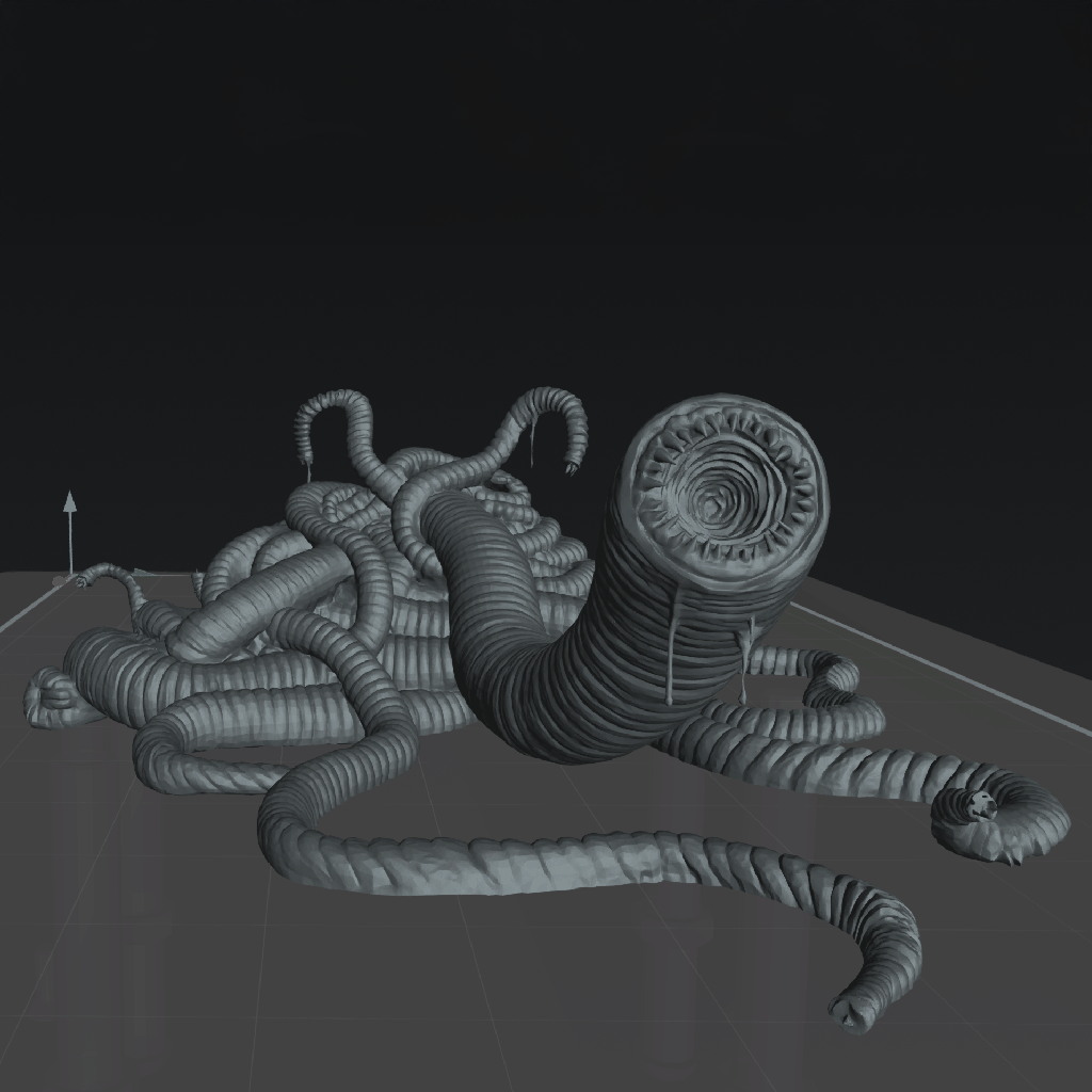 Rope Worms Monster Beast - The Eightpints The Docks