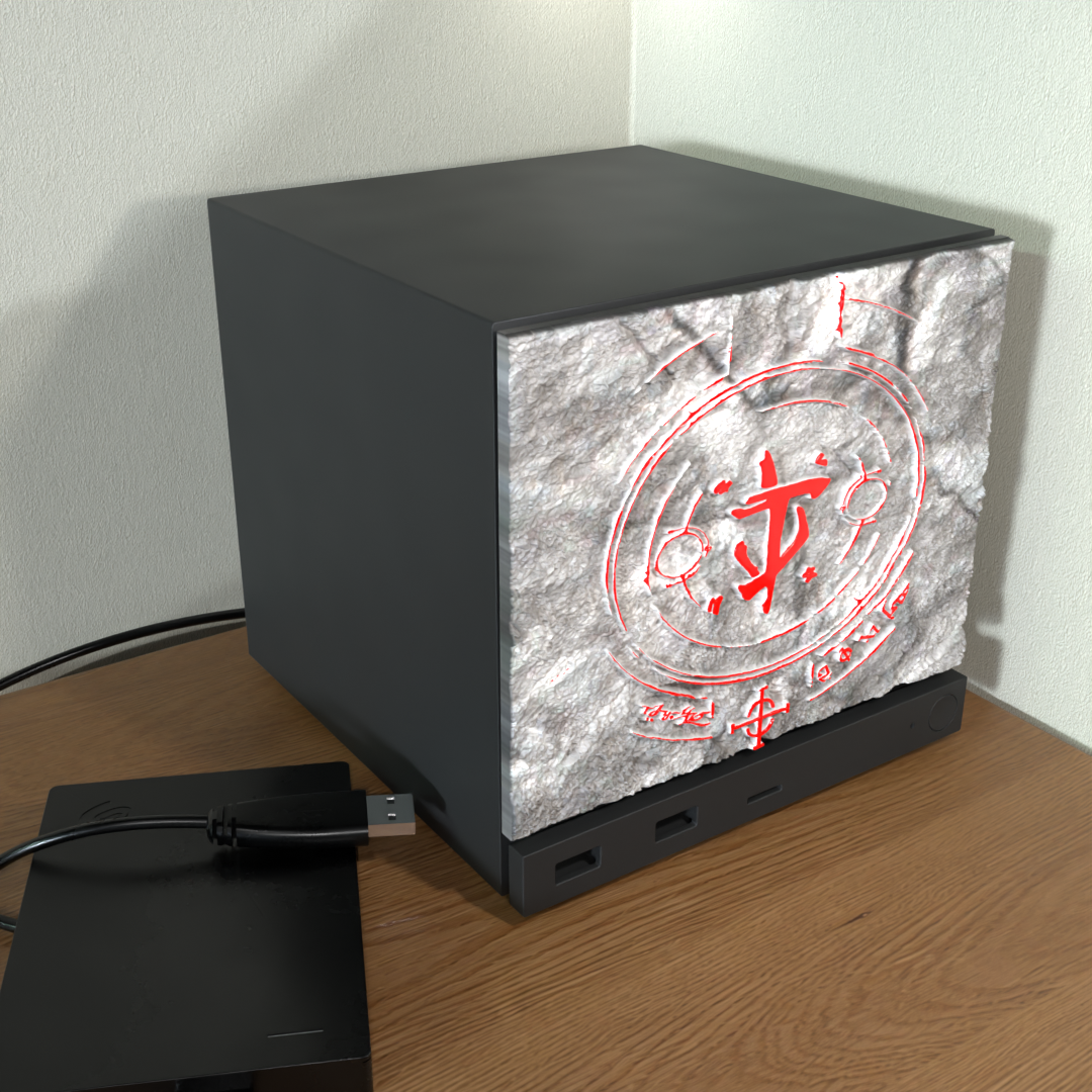 Doom Slayer Steam Machine Faceplate