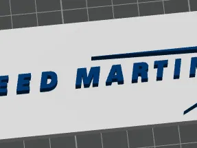 Lockheed Martin logo for office or workshop