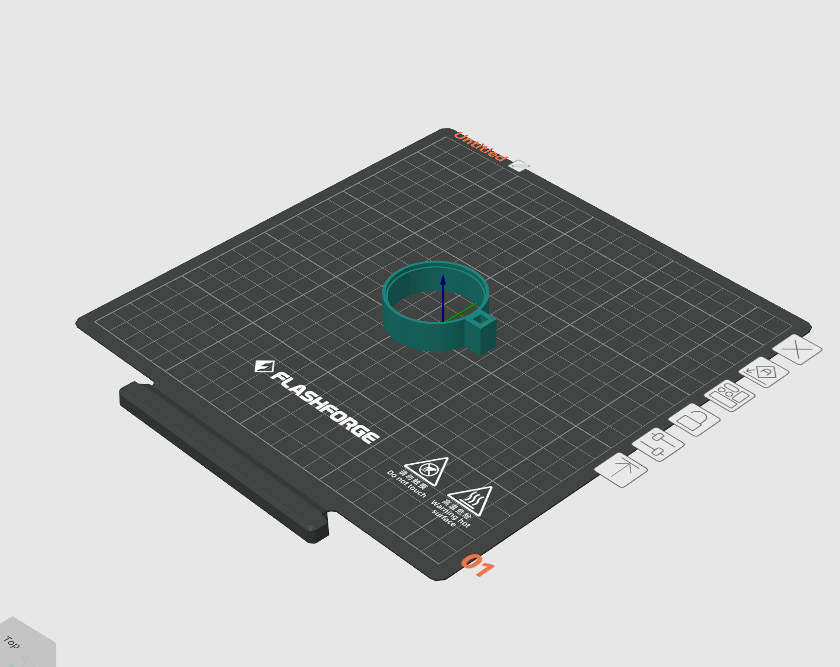 Hygrometer Holder for Filament Desiccation Chamber