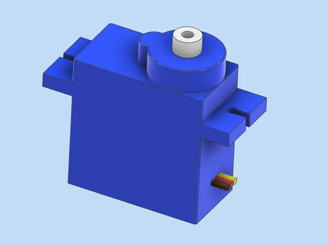 SG90 Servo Motor 1:1 Model