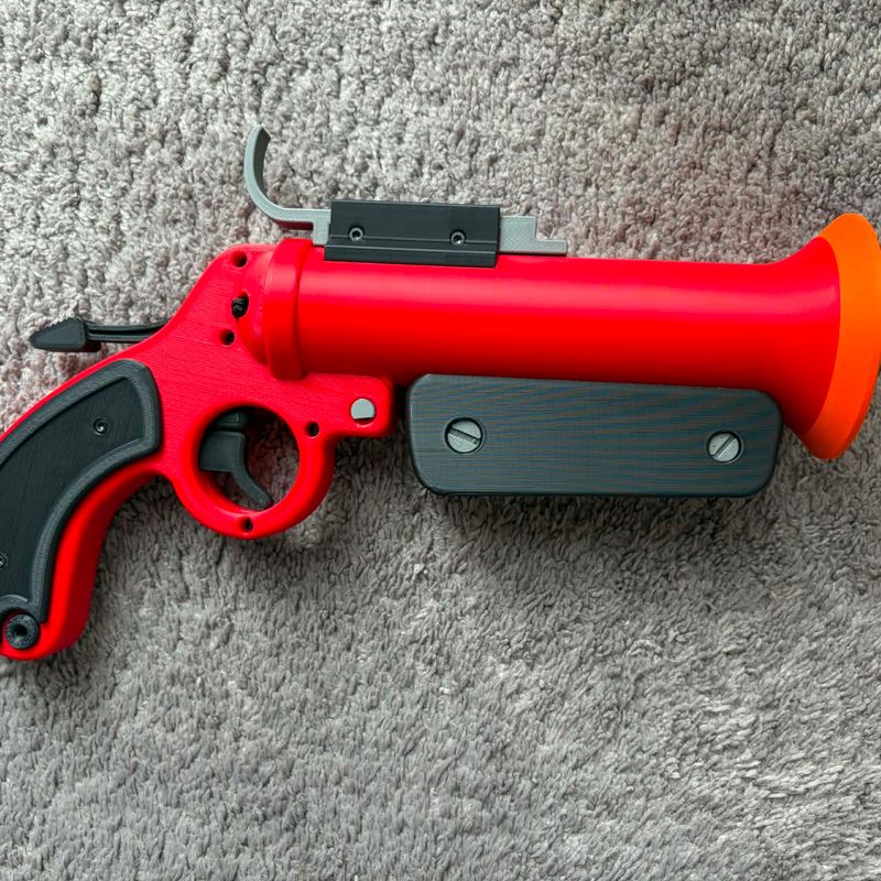 TF2 Flare Gun 40max version (Nerf 40 max shell blaster) by methanejuice ...