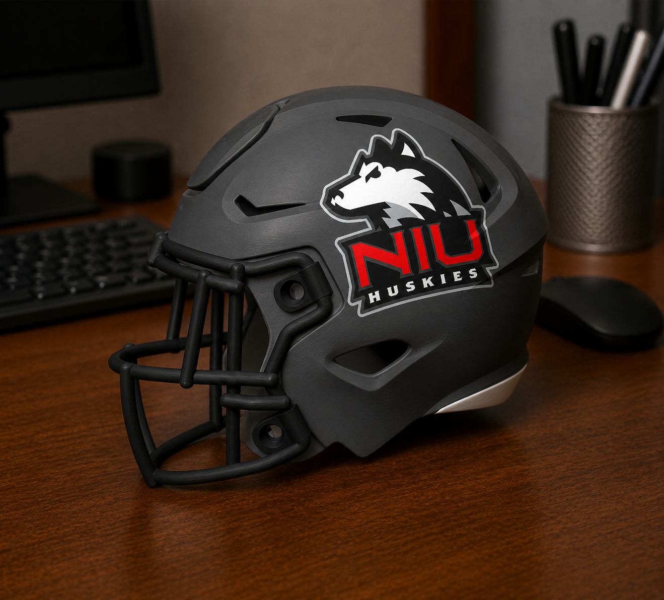 NIU Huskies Football Helmet