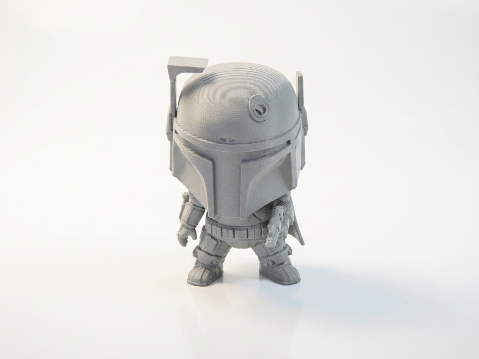 Chibi Boba Fett Figurine Star Wars 3D Printable