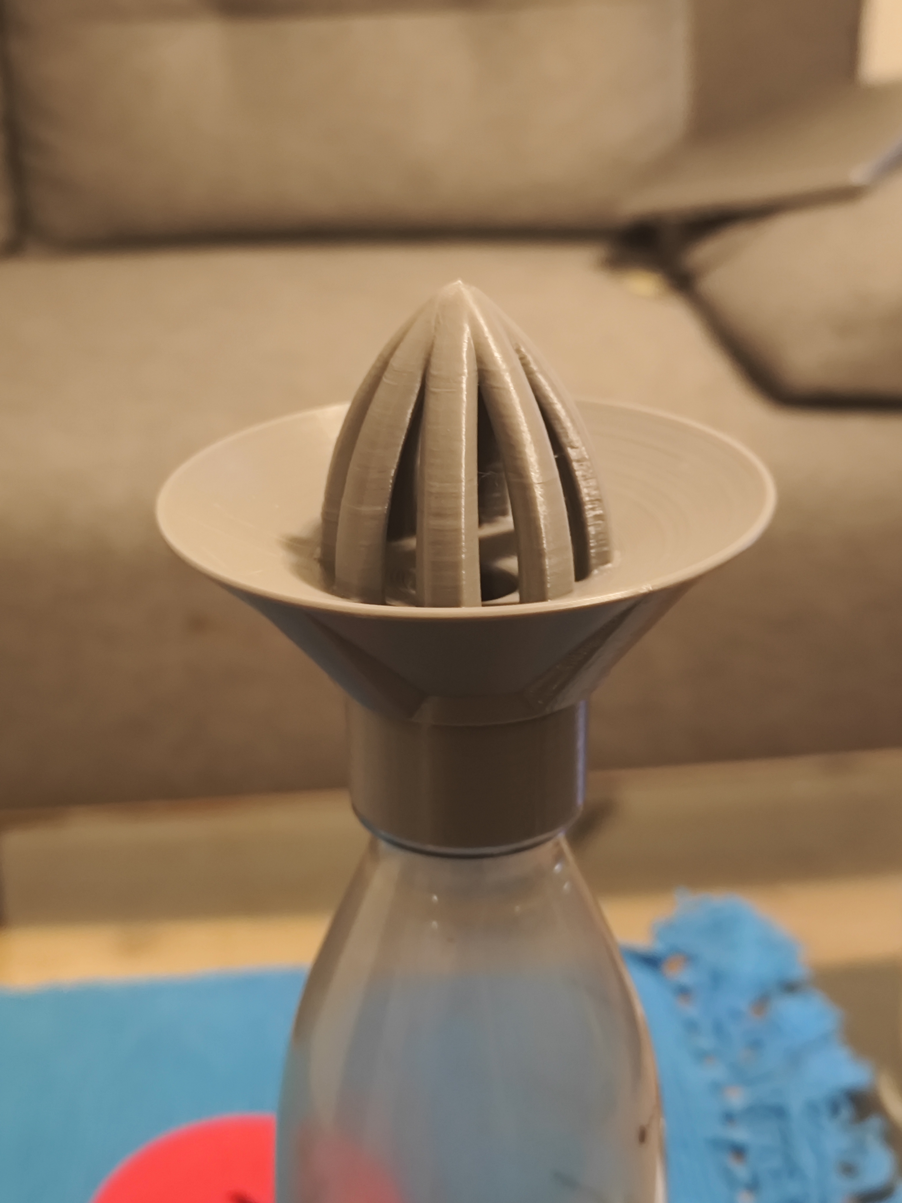 Sodastream adapter for screw on bottle citrus juicer V2 from tammo66 / Sodastream adapter für screw on bottle citrus juicer V2 von tammo66