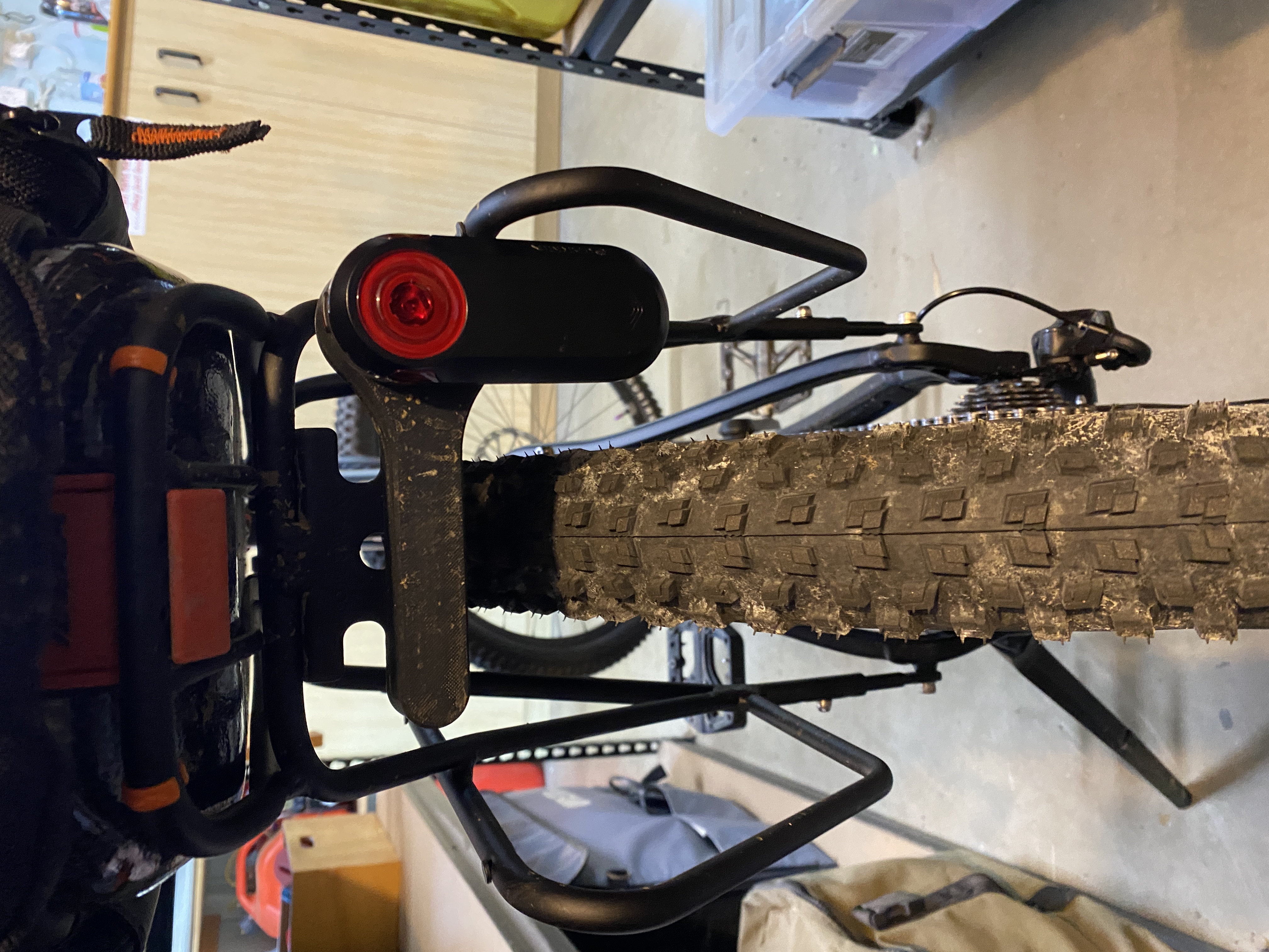 Garmin 515 mount for bag rack