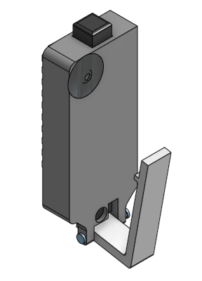 CMF 2 Pro Camera Button 3D model thumbnail