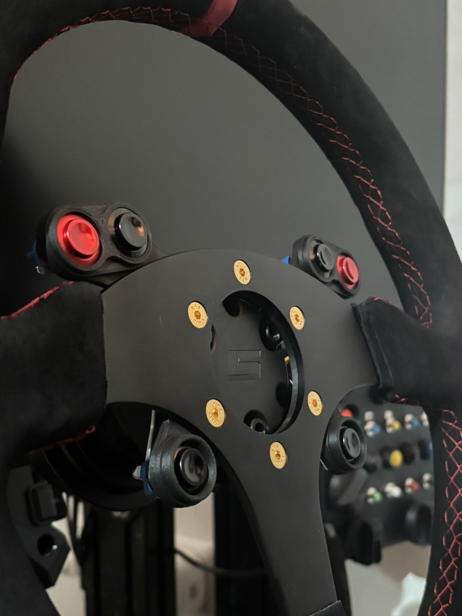 Fanatec Podium Hub Button Plate