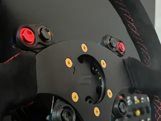 Fanatec Podium Hub Button Plate by jakken | Download free STL