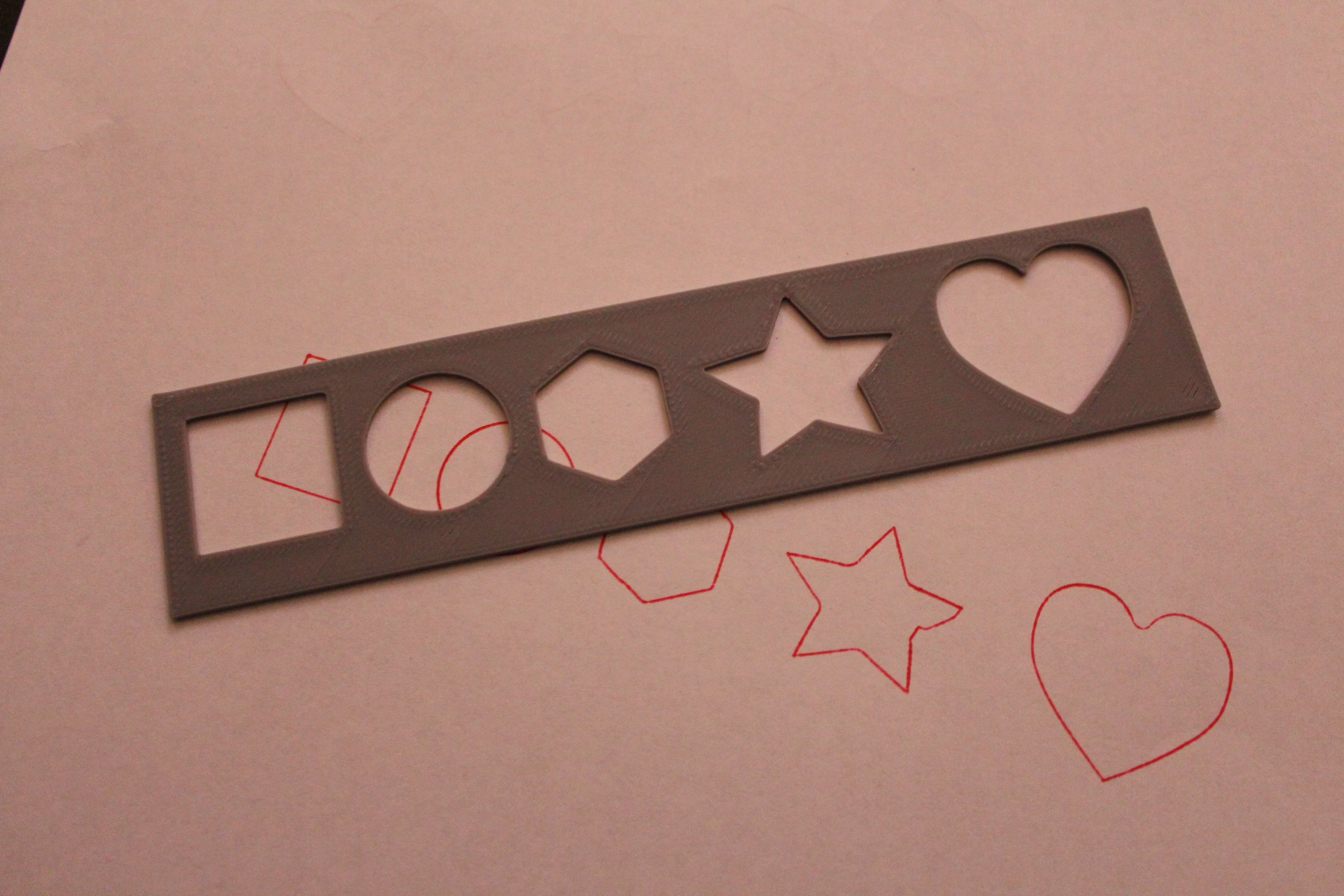 Miniatura 2 do modelo 3D stencil book mark