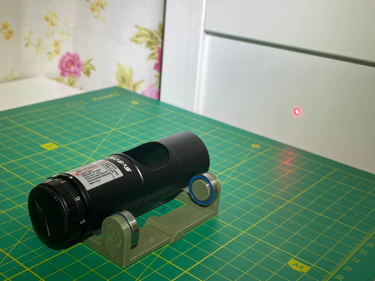 laser collimator calibration jig diy