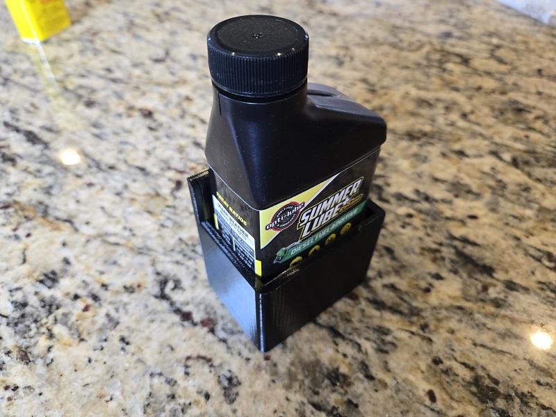 8oz diesel fuel additive holder