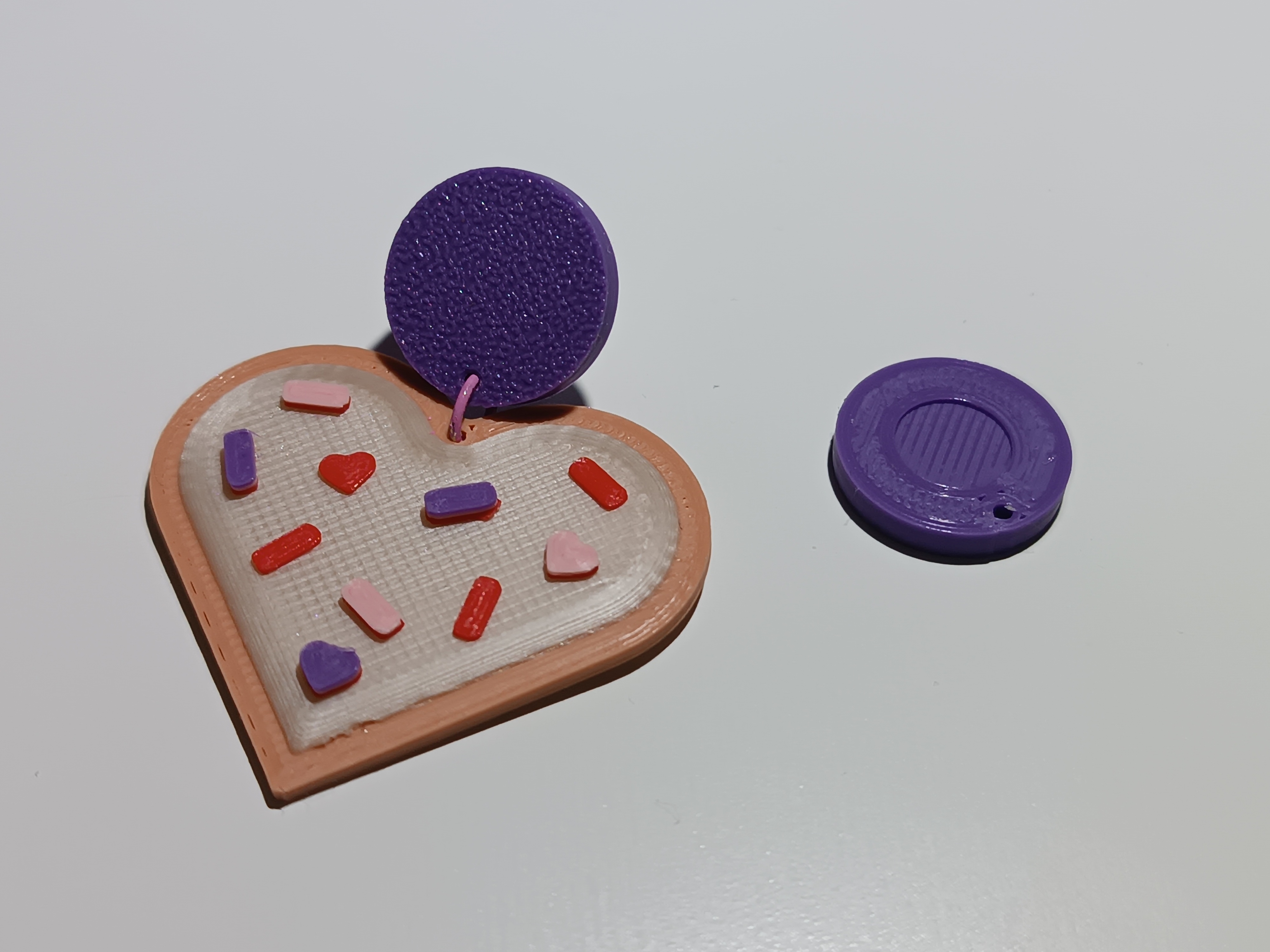 Circle Stud or Hook Earring Base — miniatura 2