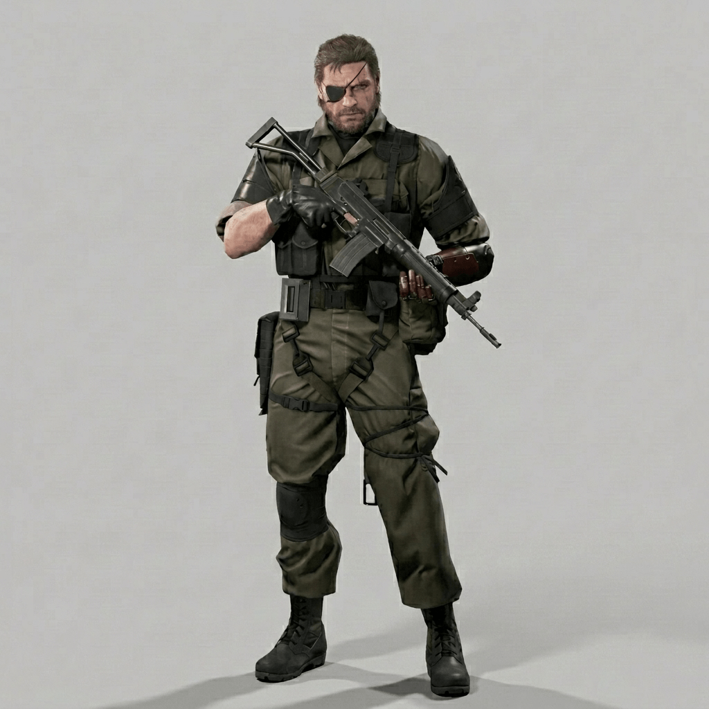 Video Games - Metal Gear Solid V - Venom Snake - 2015