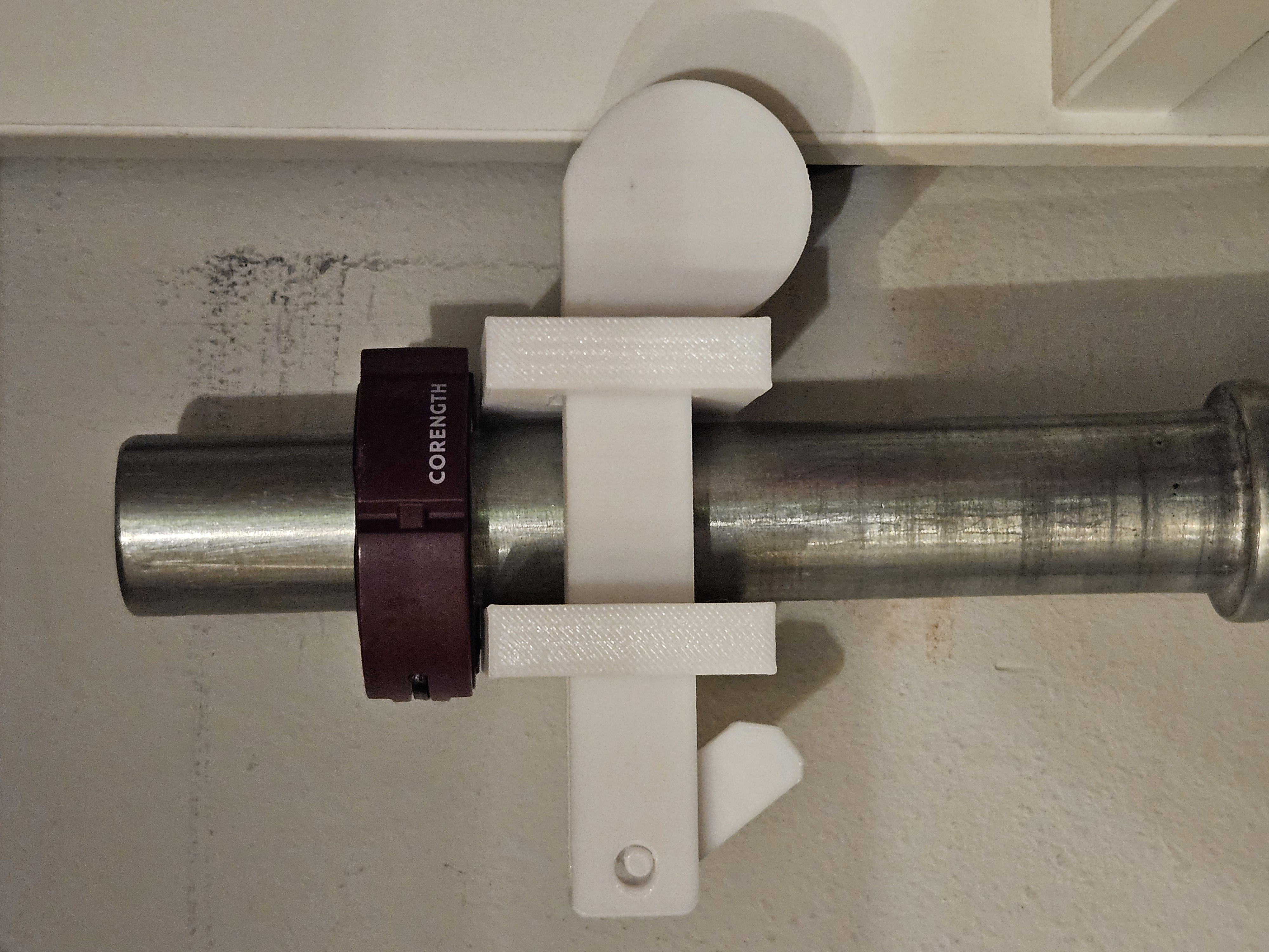 simple barbell self locking lock