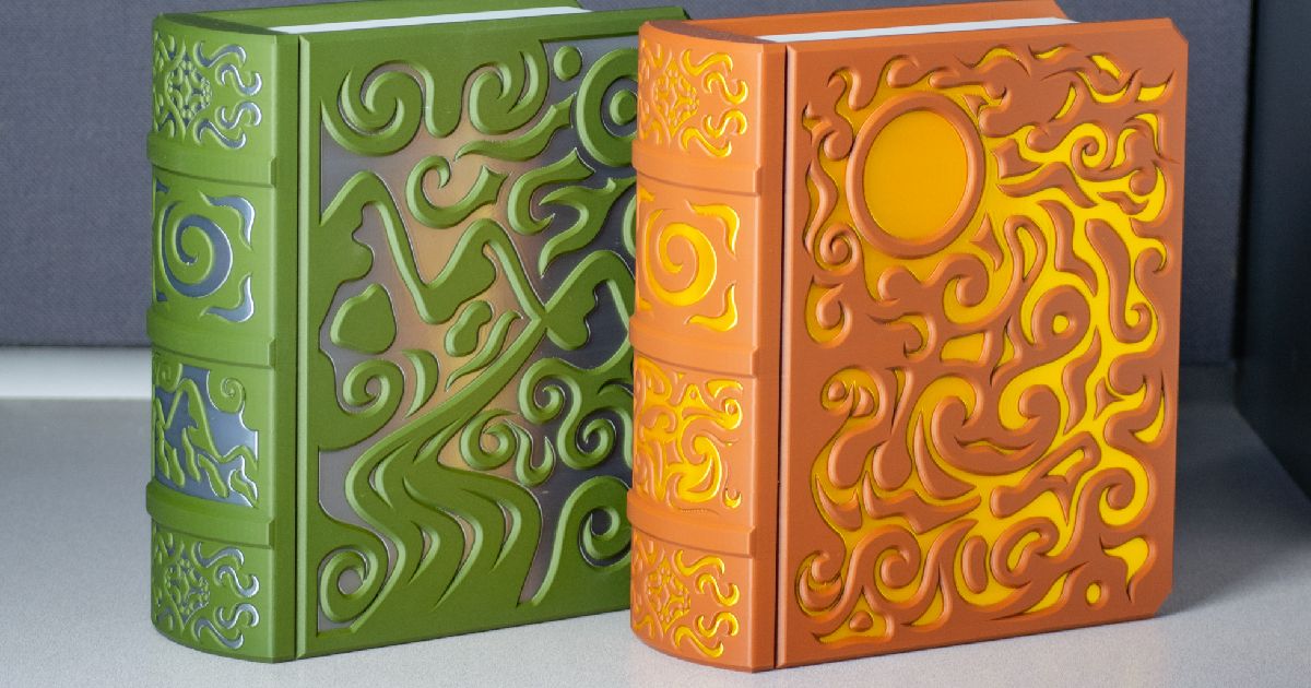 Dungeon Master Tome - RPG Organization by Bearded Printer | Download STL model