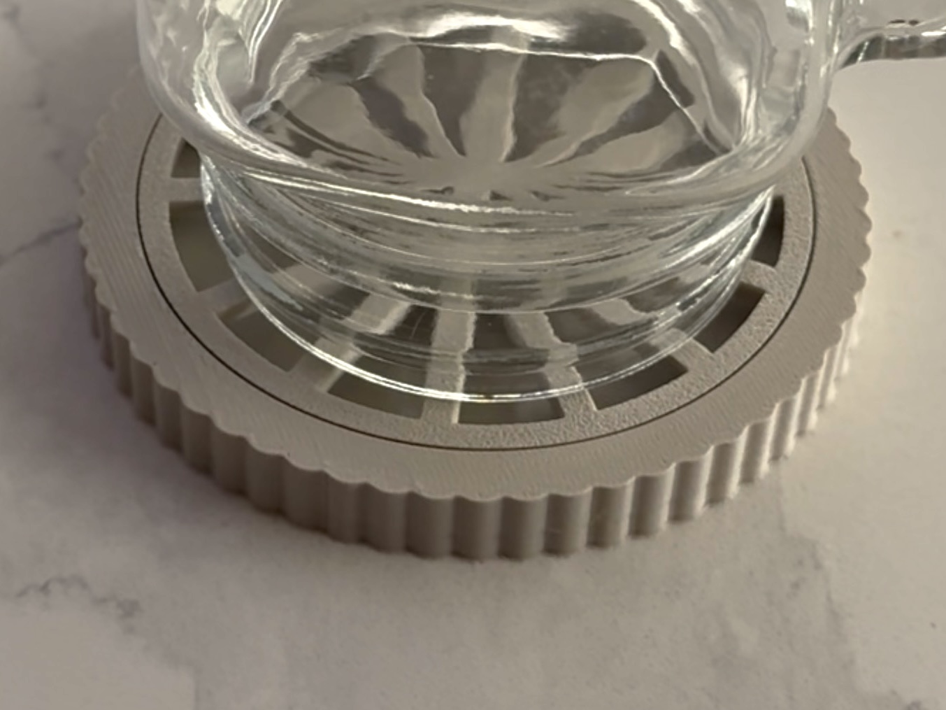 Single mug drying coaster