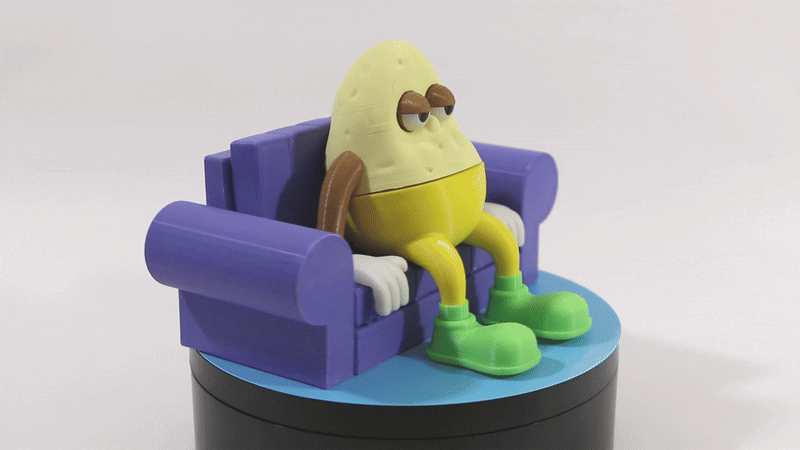 Cartoon Couch Potato