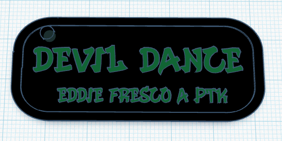 DEVIL DANCE - Keychain — thumbnail 2