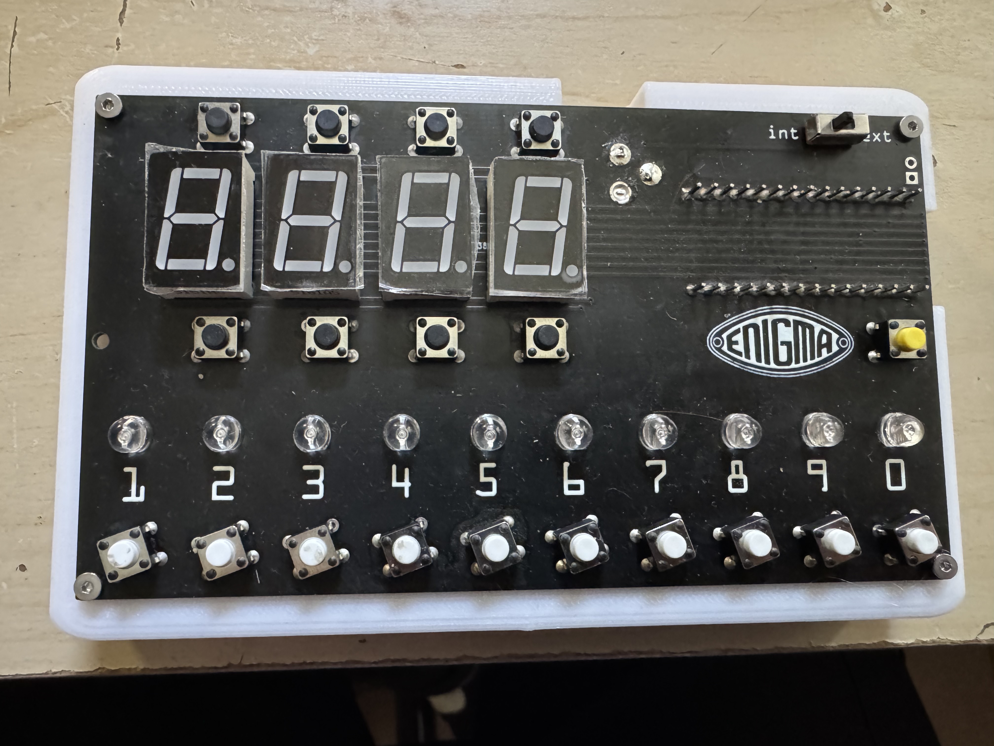 Z30 Engima Simulator Lower Enclosure