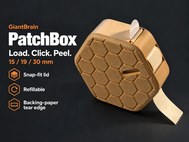 PatchBox – Target Patch Dispenser / Schusspflasterspender | 15 / 19 / 30 mm