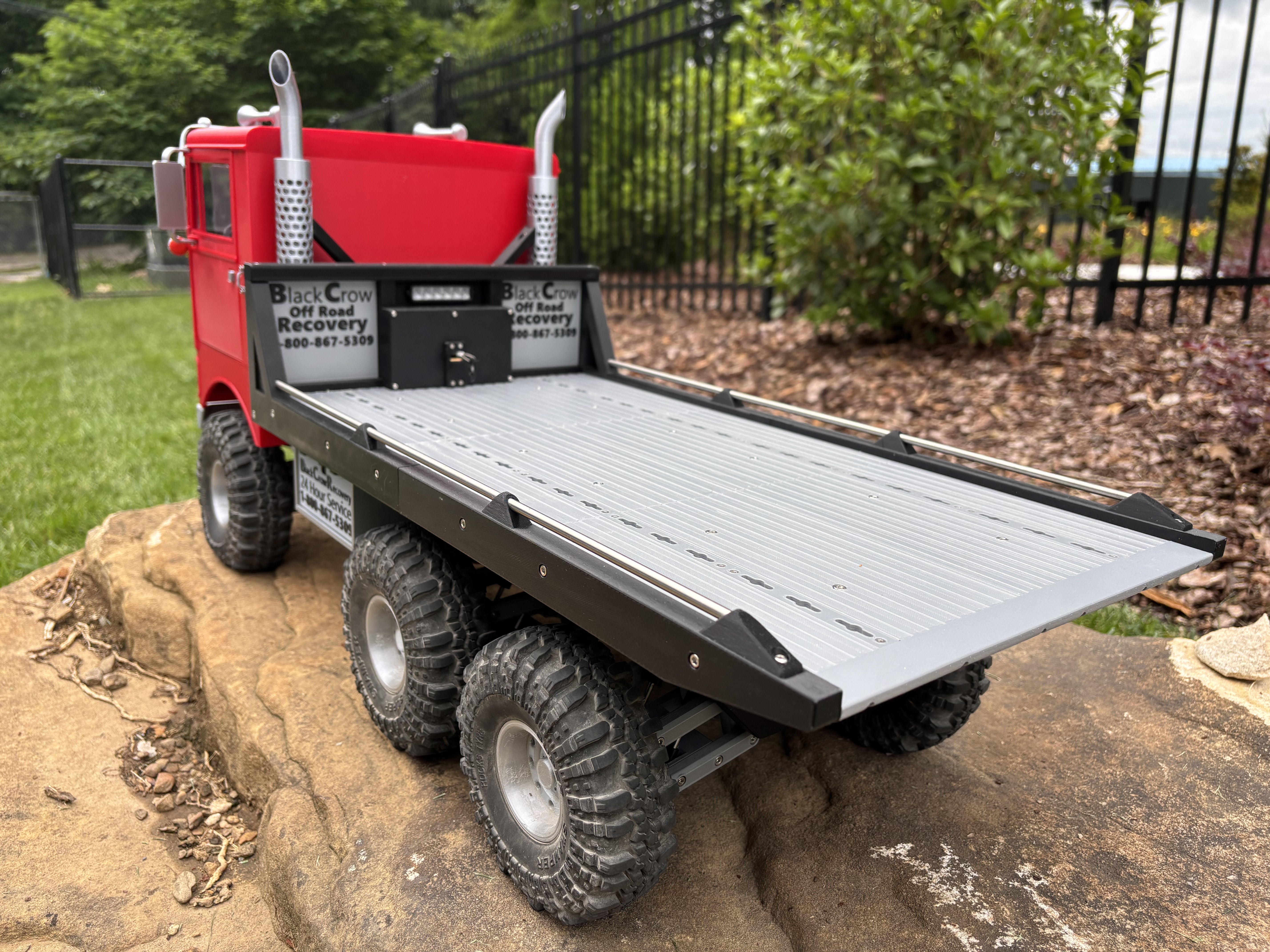Rex 1:8 scale - Rollback Rear Section - 1:8 scale 6x6  (131pcs.)
