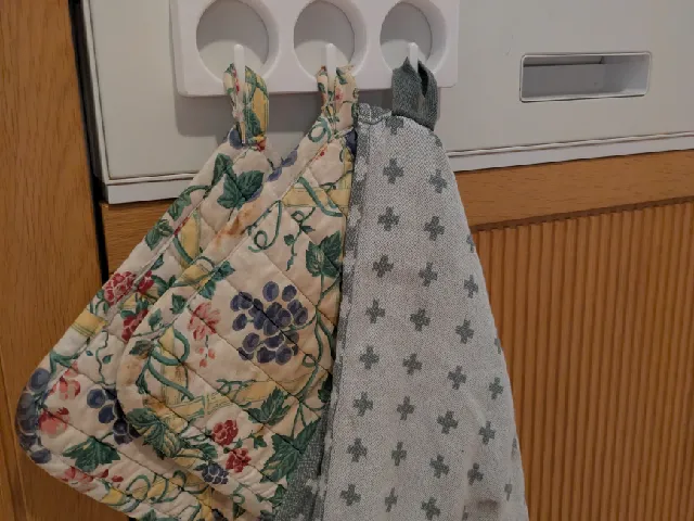 Low profile towel hooks -Remixed