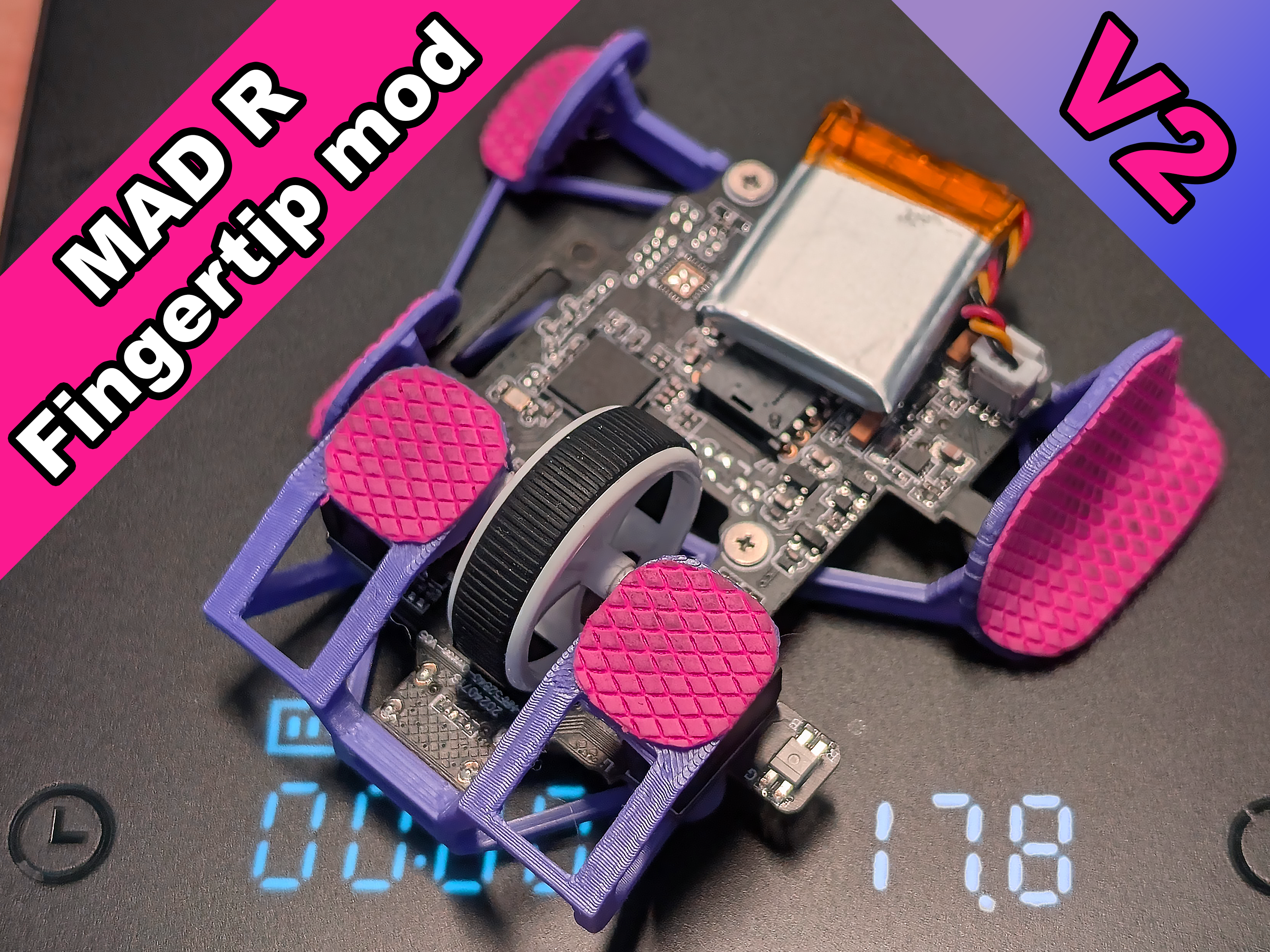 VXE MAD R fingertip mod