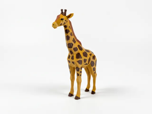 Gigi the Giraffe – Low Poly ZOO