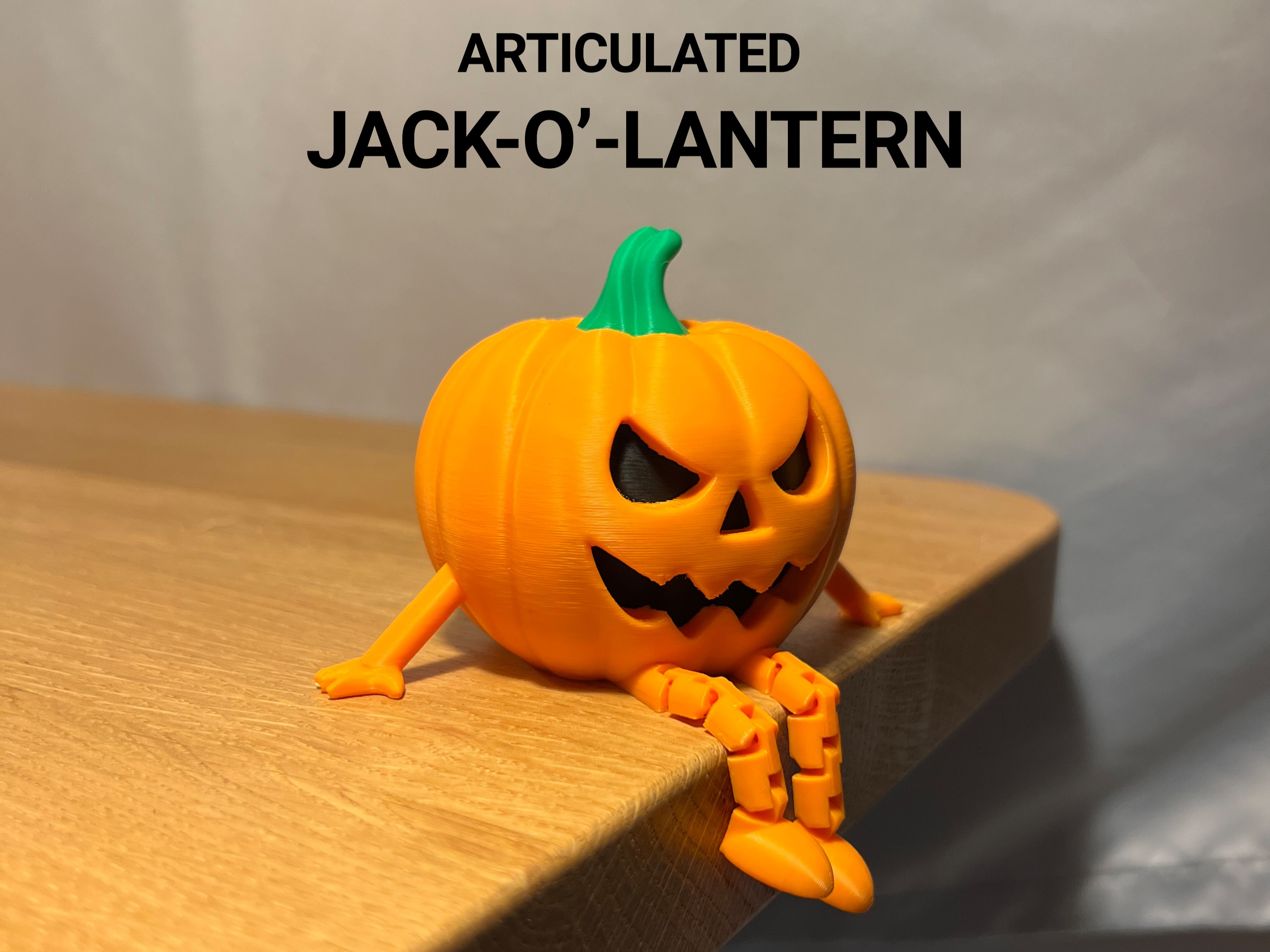 Articulated Jack-O’-Lantern Buddy