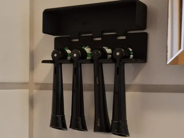 Toothbrush Wall Mount (With Cover)