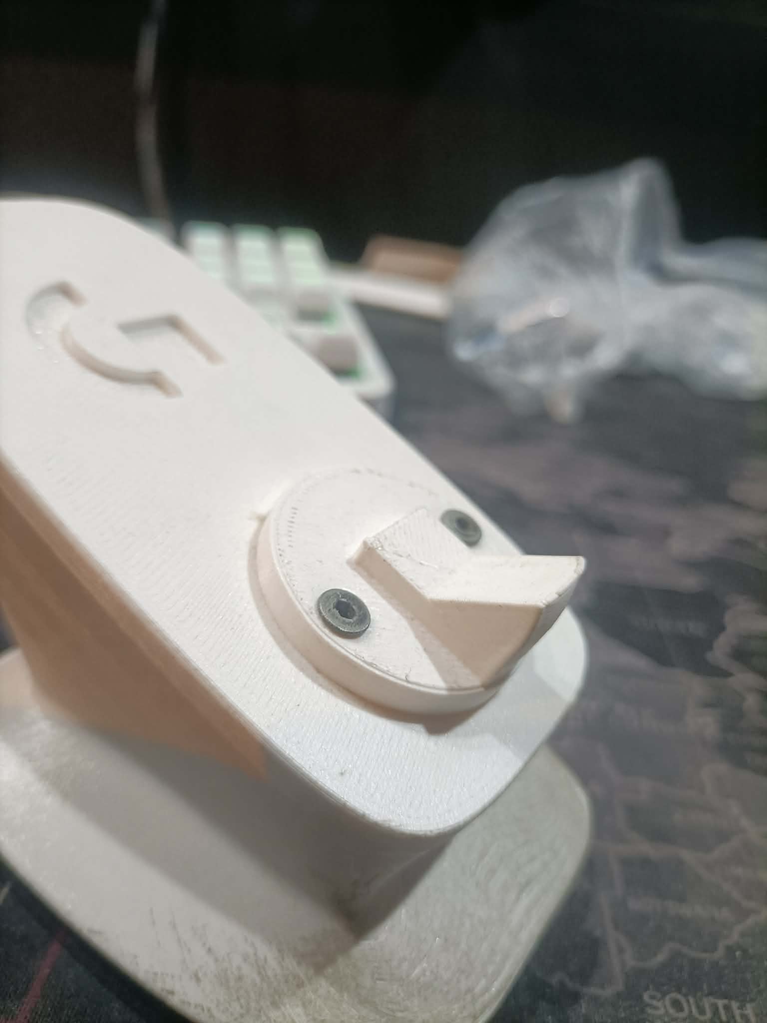Chargingdock Logitech G502 X Plus. 3D model