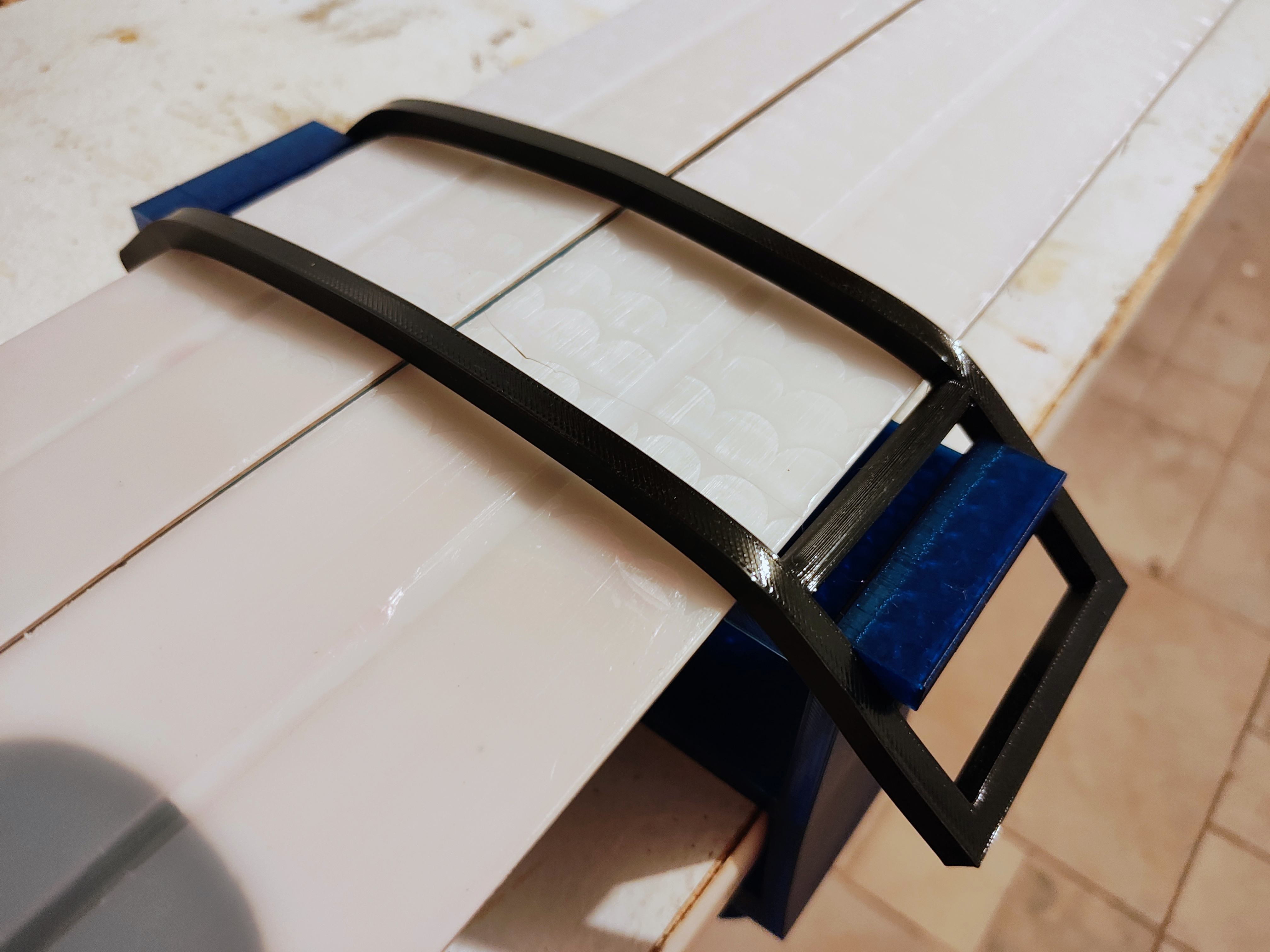 Parametric Ski-Waxing Clamp