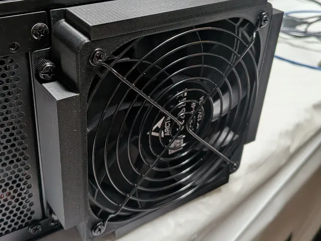 Jonsbo N2 rear fan mod (38mm fan)