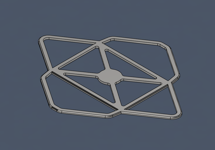 Miniatura 2 do modelo 3D Envelope Template Stencil